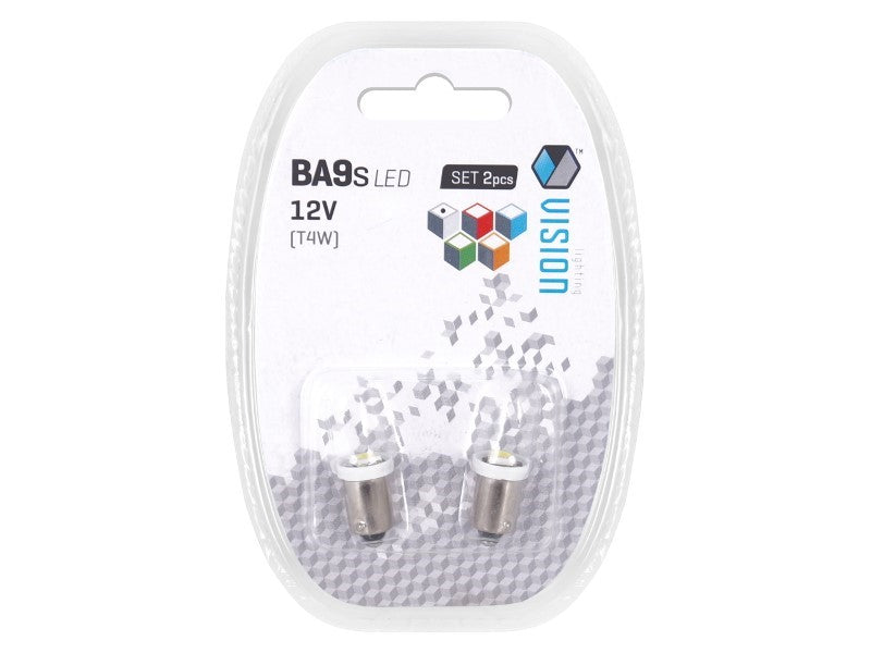 izzó VISION T4W BA9s 12V 1x 5050 SMD LED fehér 2 db – kép 3