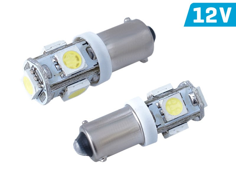 izzó VISION T4W BA9s 12V 5x 5050 SMD LED, fehér, 2 db