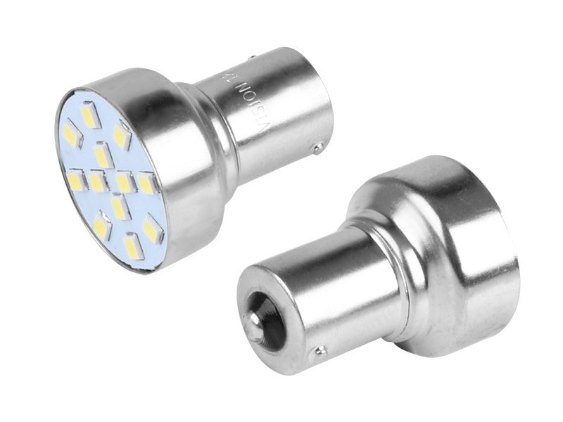 Izzó VISION P21W BA15s 12V 12x 2835 SMD LED fehér 1 db – kép 2