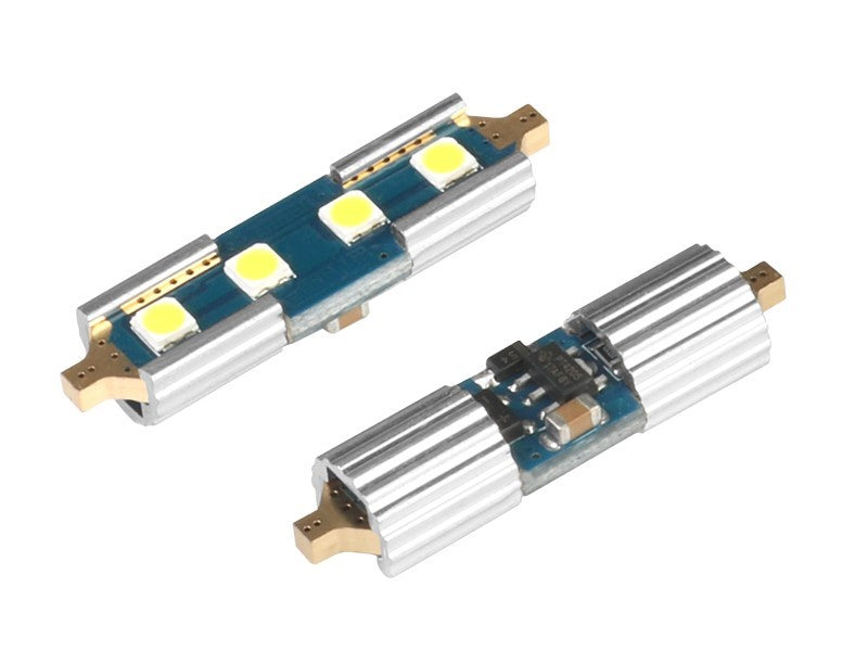izzó VISION Festoon SV85 36mm 1224V 4x 3030 SMD LED nem poláris CANBUS fehér 2 db – kép 2