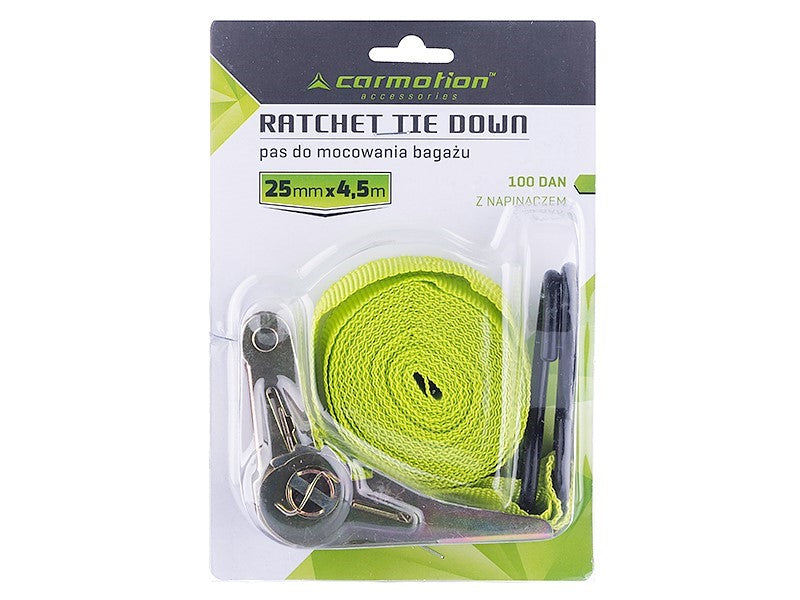 Rátétes rögzítő heveder a rakomány rögzítéséhez 25mm x 45m 500 KG – kép 2