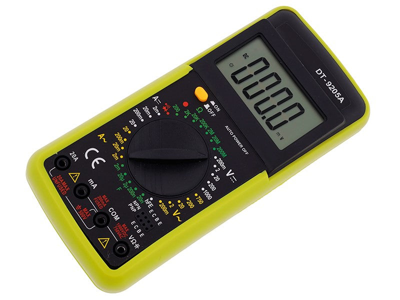 Digitális elektromos multiméter LCD kijelzővel – kép 4