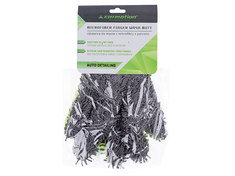 Mikroszálas zsenília ujjbegy  hálós kesztyű – kép 3