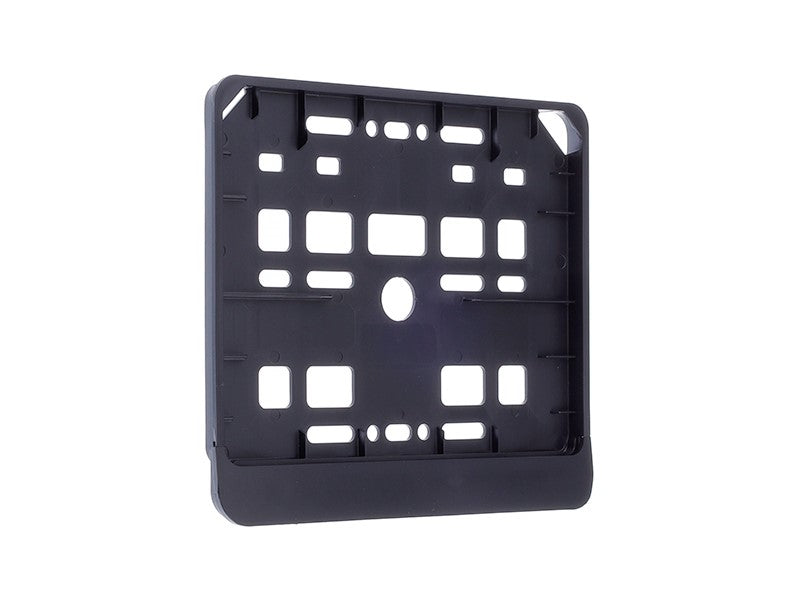 Motorkerékpár rendszámtábla keret, fekete