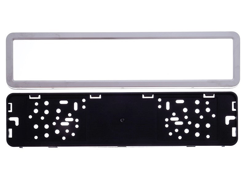 Rozsdamentes acél rendszámtábla keret – kép 3