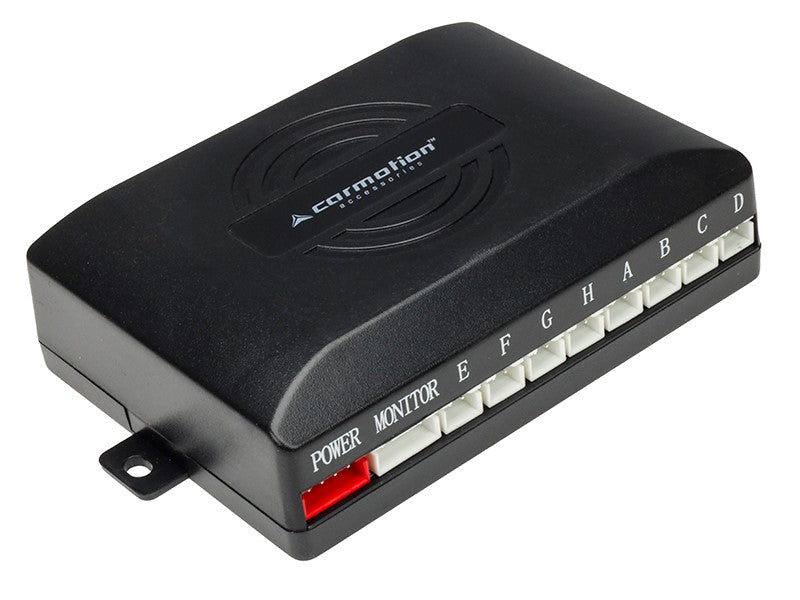 Parkolási asszisztens rendszer LED kijelzővel 8 fekete érzékelővel   elöl és hátul – kép 2