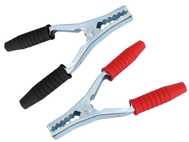 Fogók "crocodile clips" 400A, 2 db