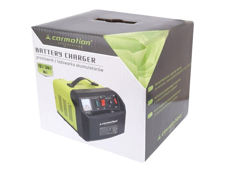 Egyenirányító gyorstöltési funkcióval 1224V 16A  12A  8A – kép 3