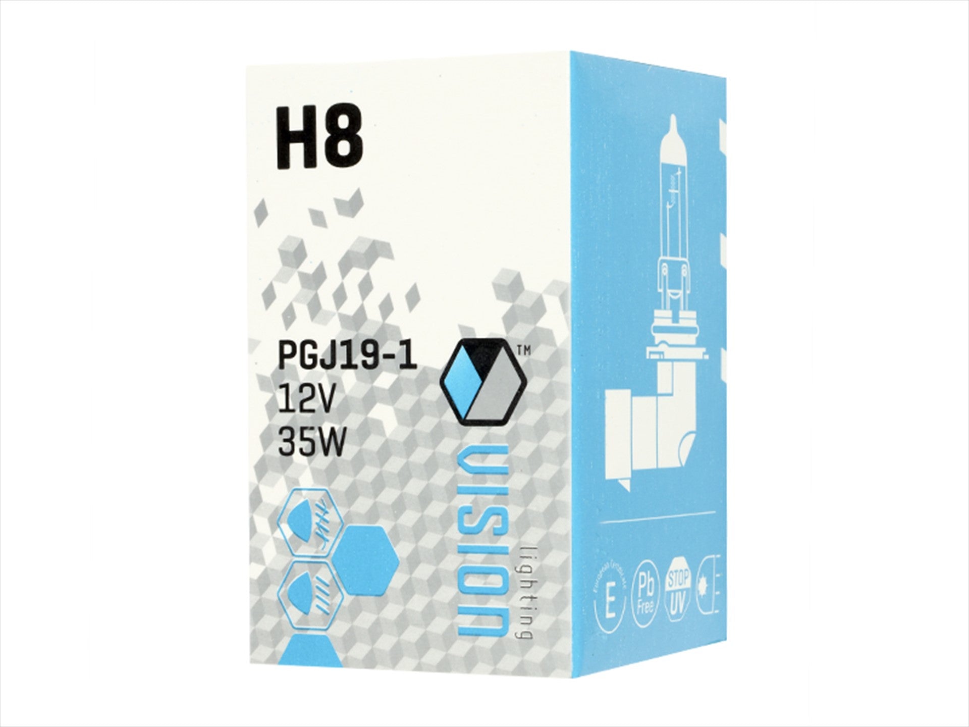 izzó VISION H8 12W 35W PGJ19 1 U E4 – kép 4