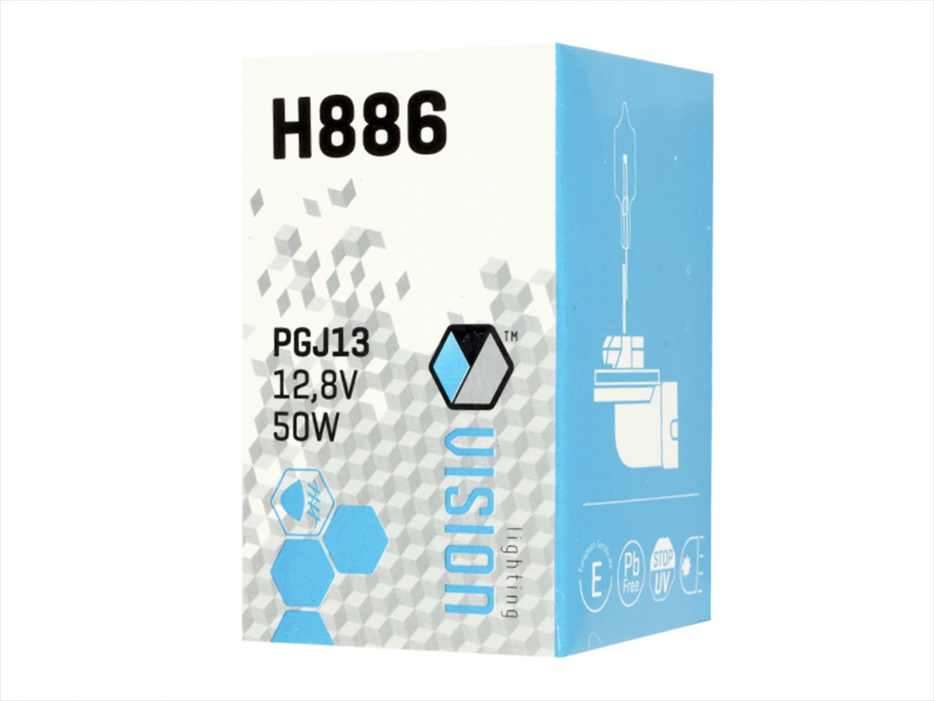 Izzó VISION H886 128V 50W PGJ13 U E4 – kép 4