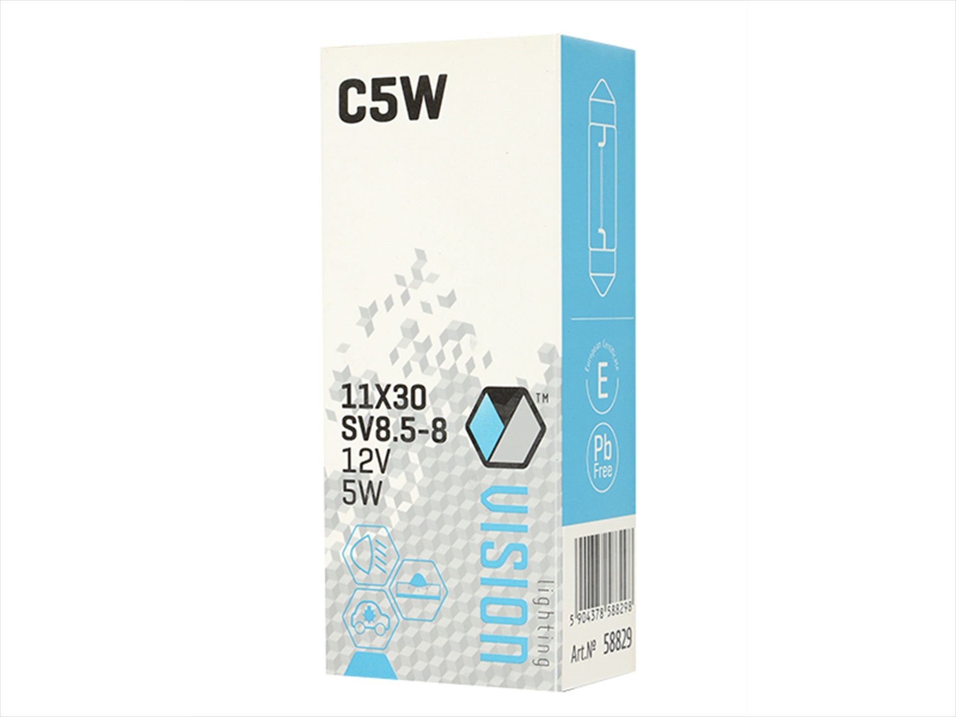 izzó VISION C5W 11X30 12V 5W SV85 – kép 4