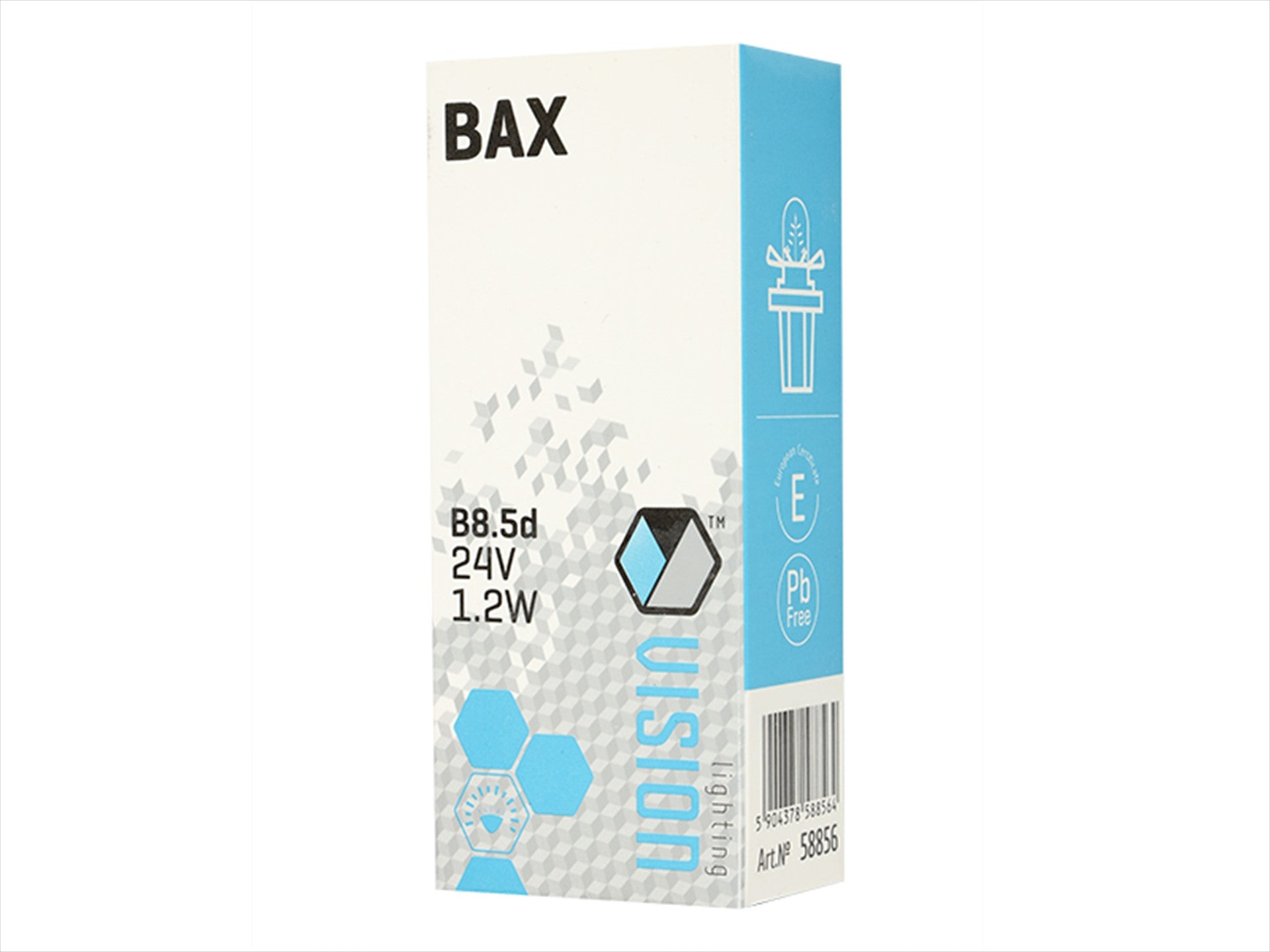 Izzó VISION BAX 24V 12W B85d – kép 4