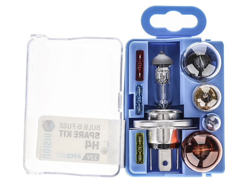 VISION H4 12V  8 elemes izzó pótlólagos készlet VISION H4 12V  8 elem – kép 2