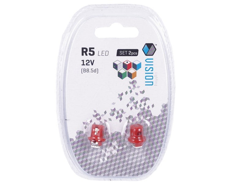 Izzó VISION T5 BAX B85d 12V 1x 5050 SMD LED piros 2 db – kép 3