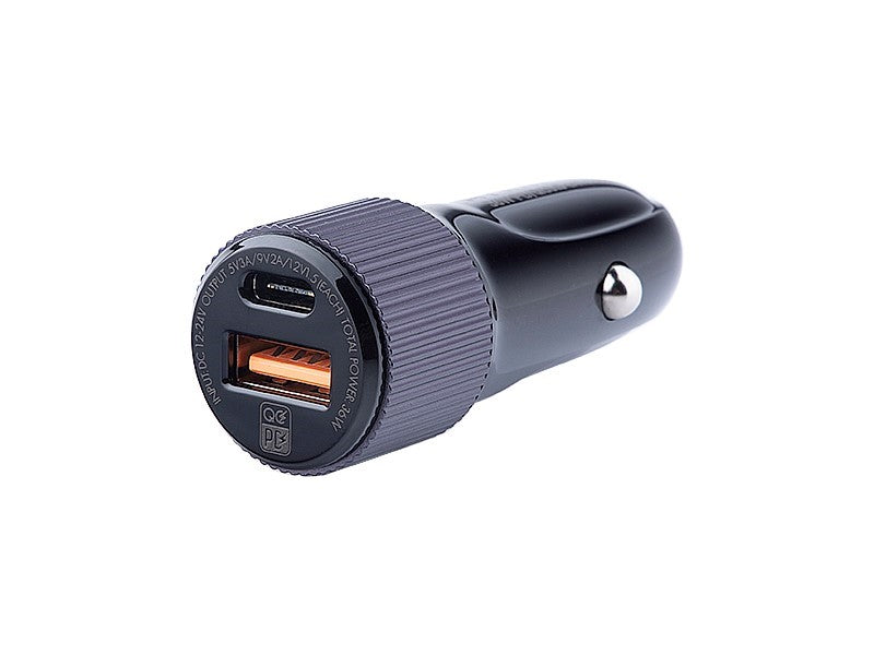 WAYME töltő 12/24V, 36W USB-C PD + QC3.0