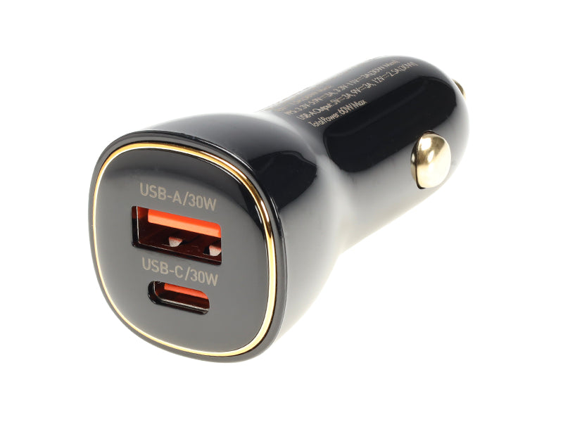WAYME töltő 12/24V, 60W USB-C PD, PPS + QC3.0