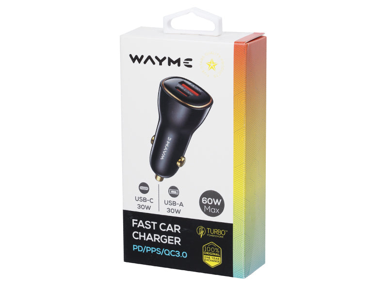 WAYME töltő 1224V 60W USB C PD PPS  QC30 – kép 3