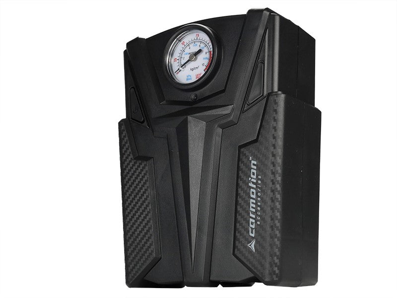 DC 12V os légkompresszor 150 PSI analóg nyomásmérővel 4 adapterrel – kép 4