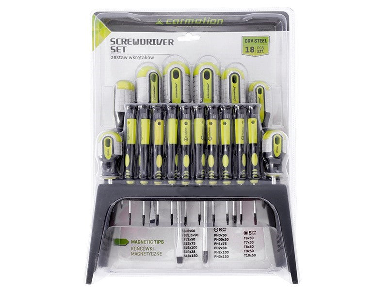 Mágneses csavarhúzó tartóval 18 db – kép 4