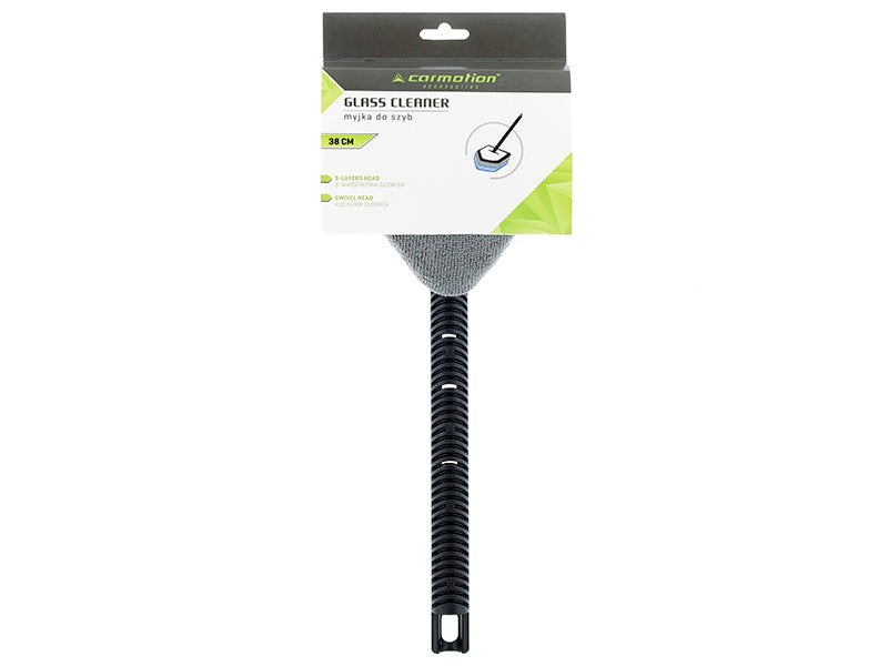 Mikroszálas ablaktisztító háromszög alakú 38 cm es nyéllel – kép 3