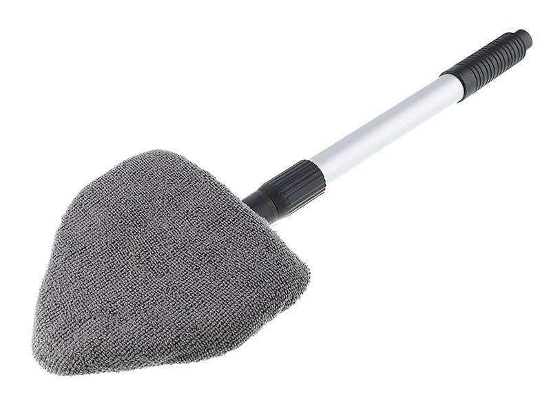 Mikroszálas ablaktisztító, háromszög alakú, alumínium teleszkópos nyél 38 - 52 cm