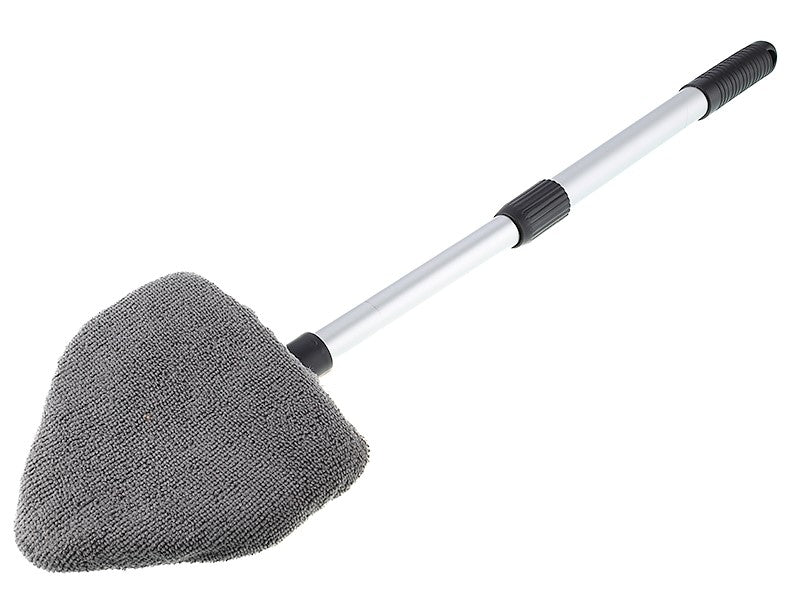 Mikroszálas ablaktisztító háromszög alakú alumínium teleszkópos nyél 38   52 cm – kép 2