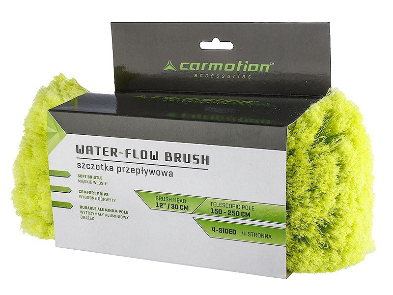 4 síkú vízáramoltató kefe 30 cm 12  teleszkópos nyéllel 150   250 cm – kép 4