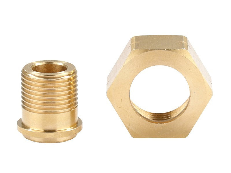 Propán   bután gáz redukció sárgaréz szögletes egyfokozatú kis turista gázpalackhoz – kép 2