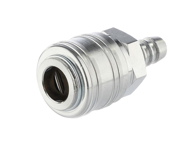 Kompresszor gyorscsatlakozó tömlő átm 9 mm aljzat króm – kép 2