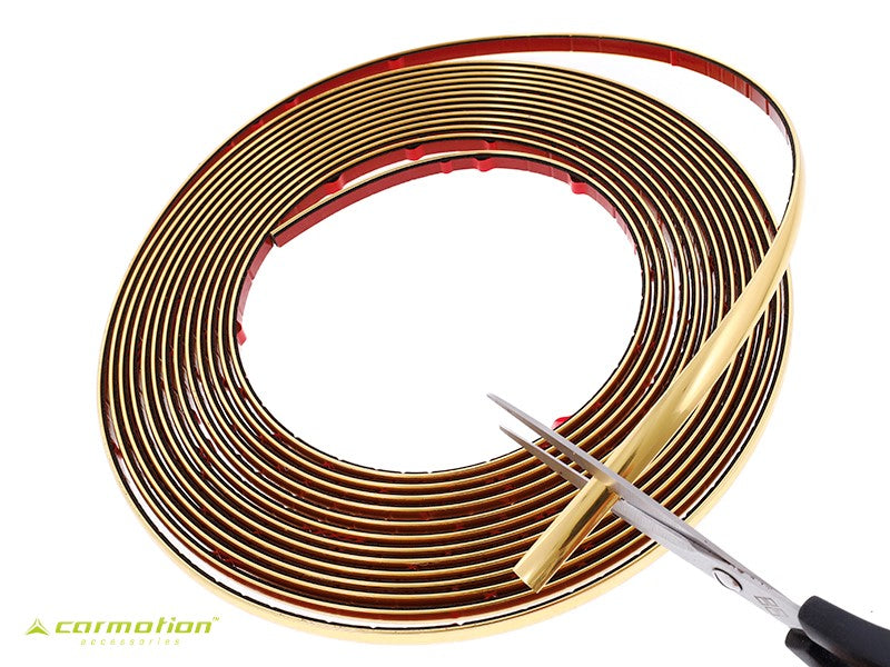 Autóstílus csík arany 6mm x 8m 86743 – kép 3