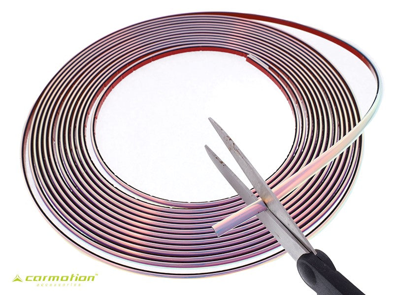 Autóstílus csík szivárvány 9mm x 8m – kép 3