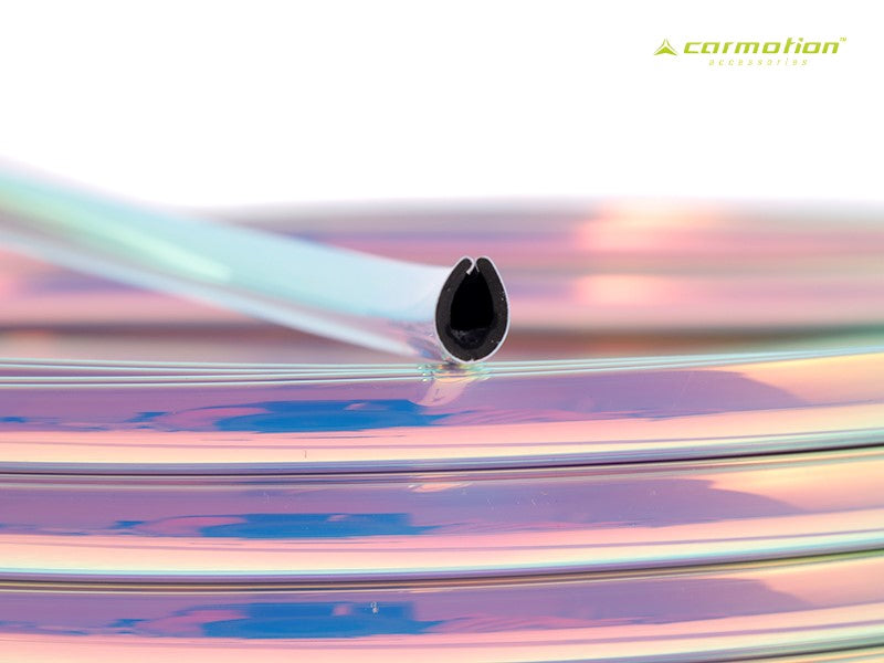 Autóstílusos szegélyszalag szivárványos 8 x 6mm x 20 m – kép 4