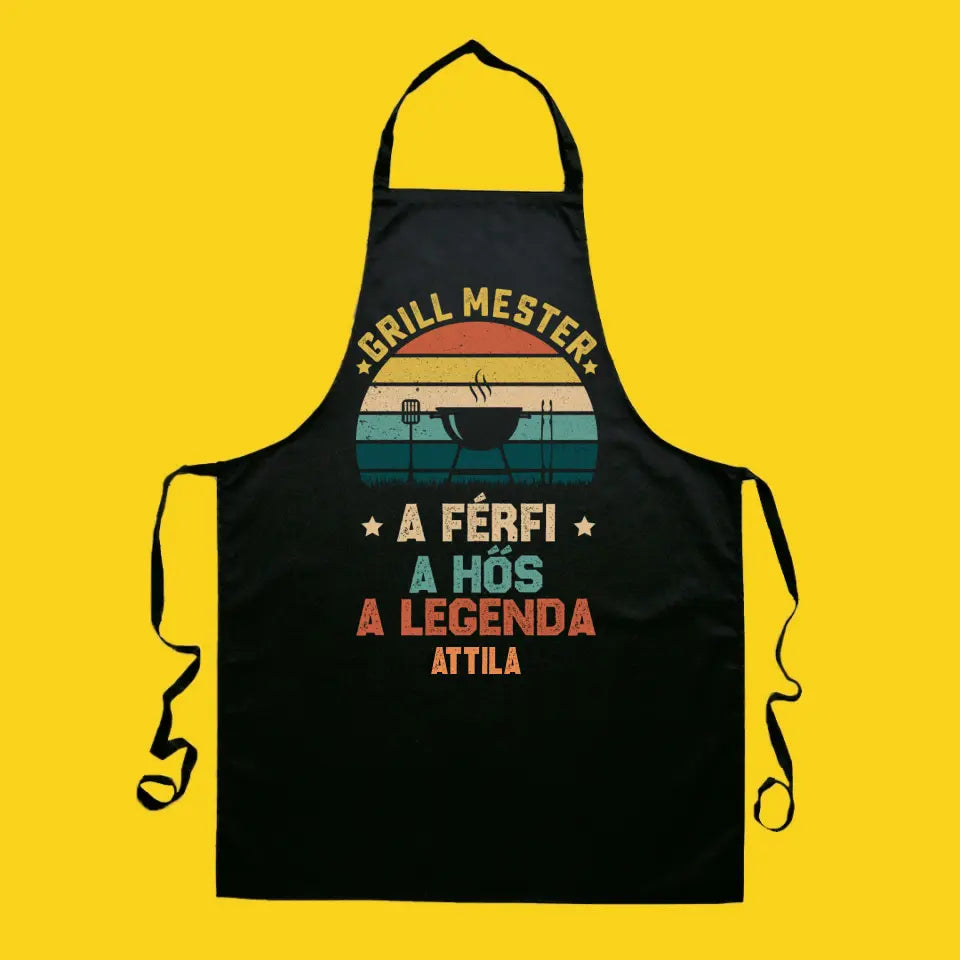 Grill mester kötény