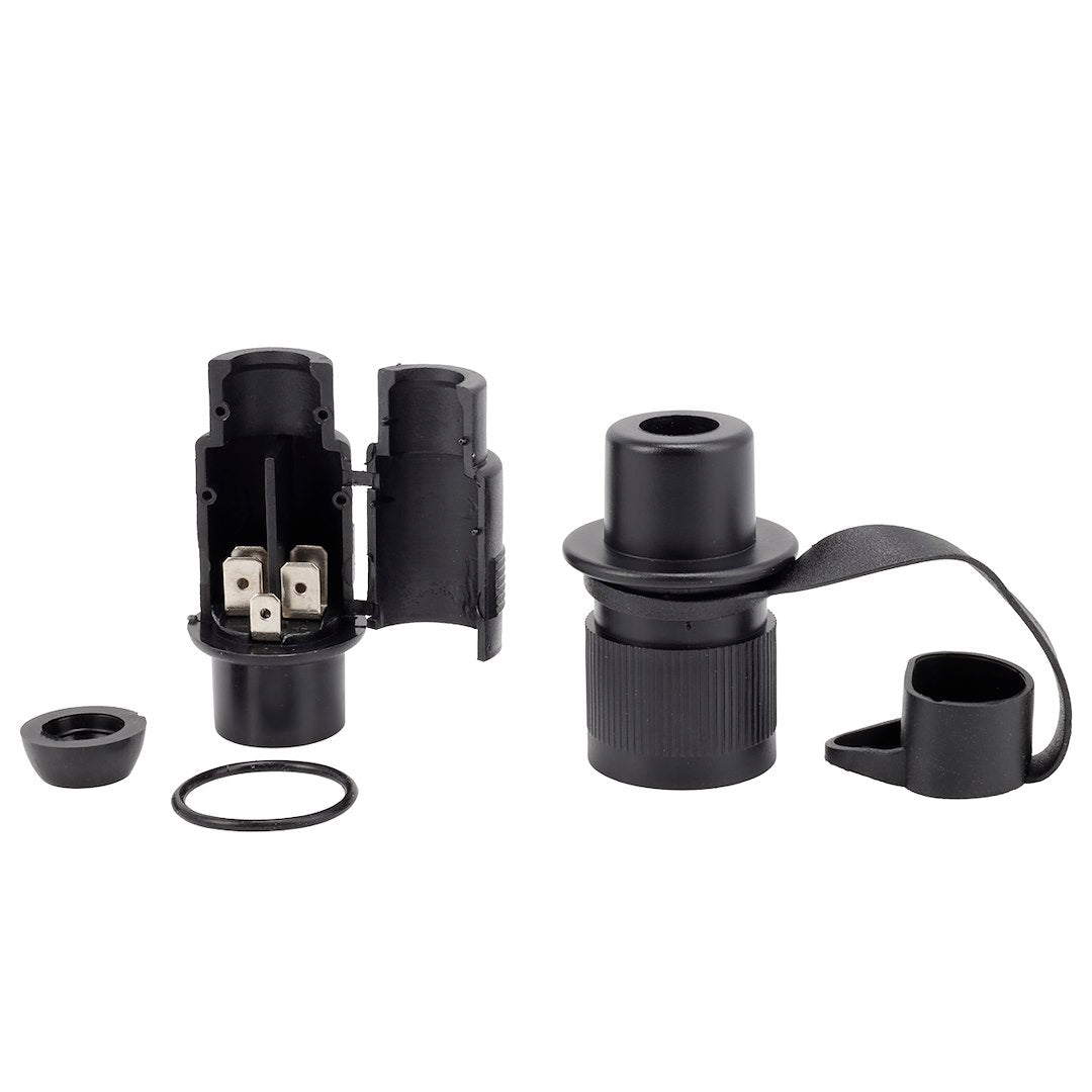 Műanyag 3 pólusú pótkocsi dugó laza – kép 4