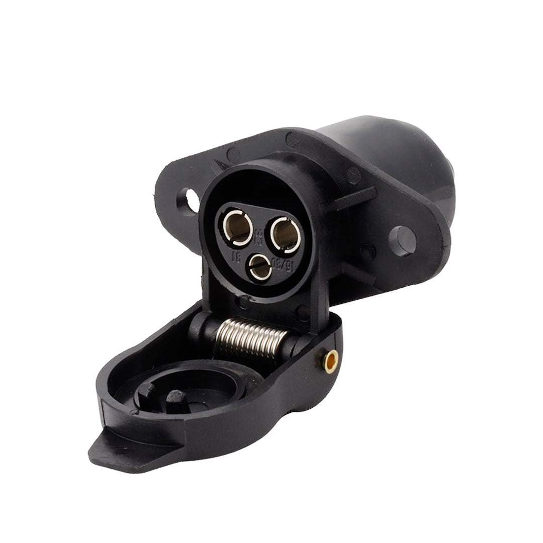 Pótkocsi csatlakozó adapter, 3 PIN, laza, műanyag