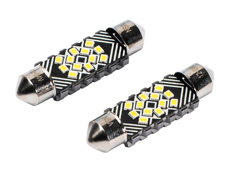 Izzó VISION Festoon SV85 39 mm 1224V 12x 2016 SMD LED CANBUS fehér 2 db – kép 2