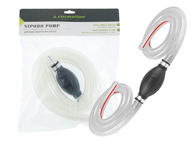 Kézi üzemanyagszivattyú   2 x 12mm x 1m tömlő – kép 4