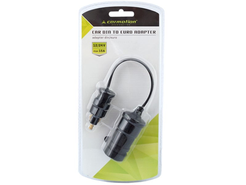 Kábeladapter DIN dugóval és EURO aljzattal – kép 2