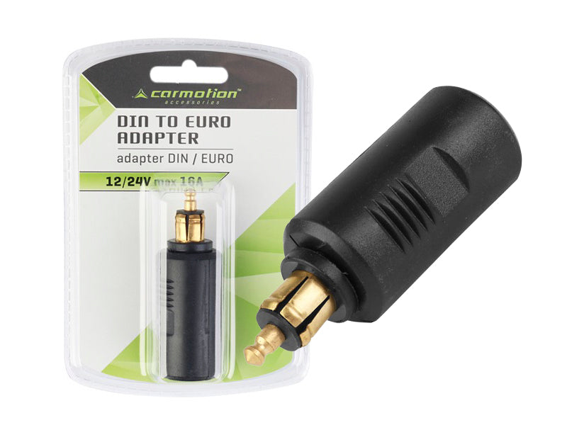 Adapter DIN dugóval és EURO aljzattal 1224V max 16A rövid – kép 4