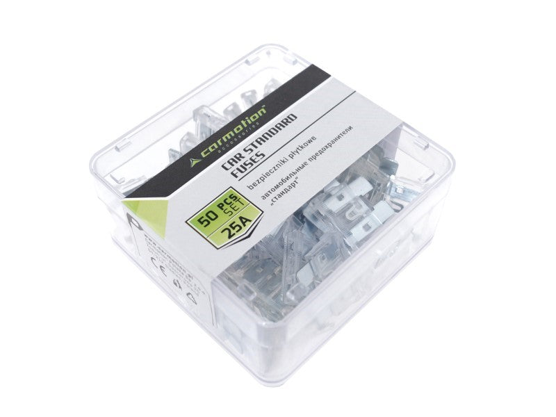 UNI 25A pengés biztosíték, 50 db