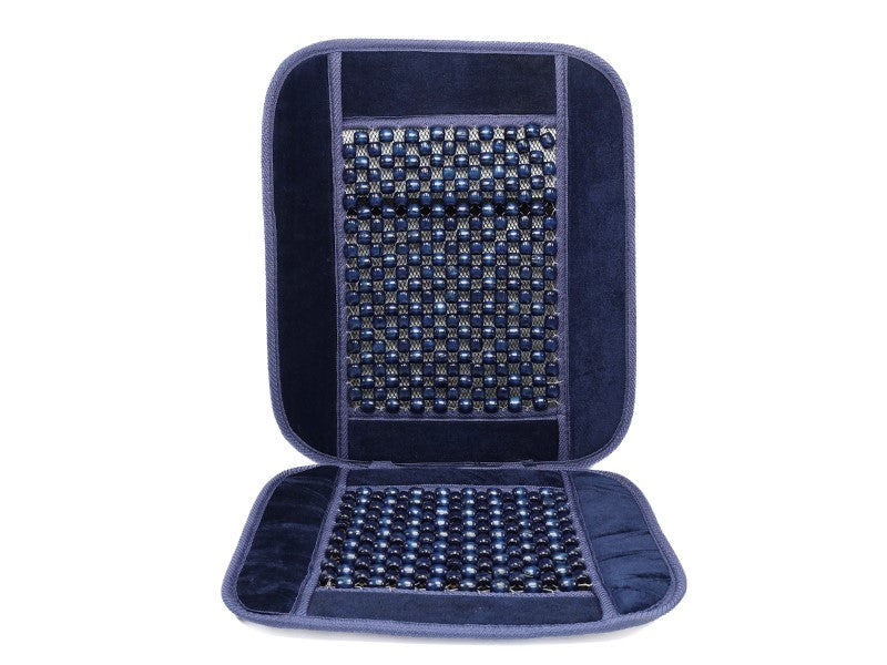 Velúrral szegélyezett gyöngyszőnyeg tengerészkék – kép 2