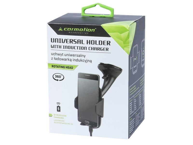 Univerzális tapadókorongos tartó vezeték nélküli töltési funkcióval – kép 4