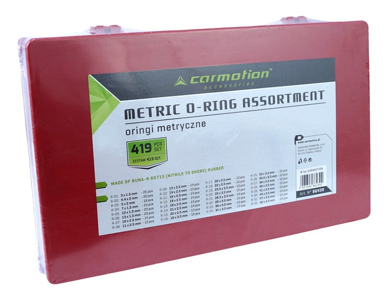 Gumi O gyűrűk NBR 419 db – kép 2