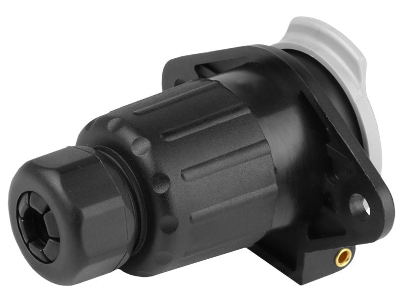 7 PIN es csatlakozóaljzat pótkocsihoz 24V S típus műanyag – kép 3