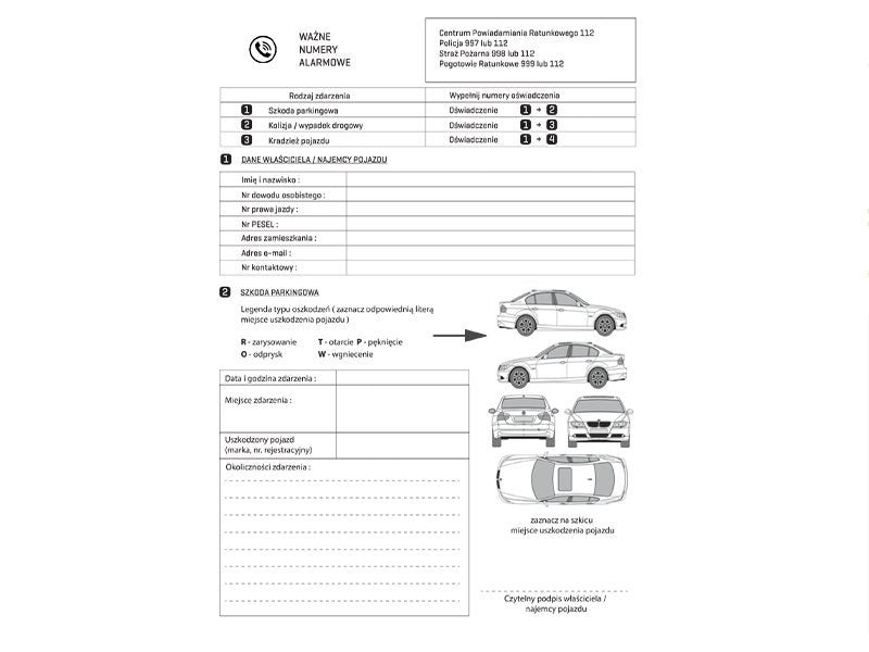 Baleseti nyilatkozat – kép 2