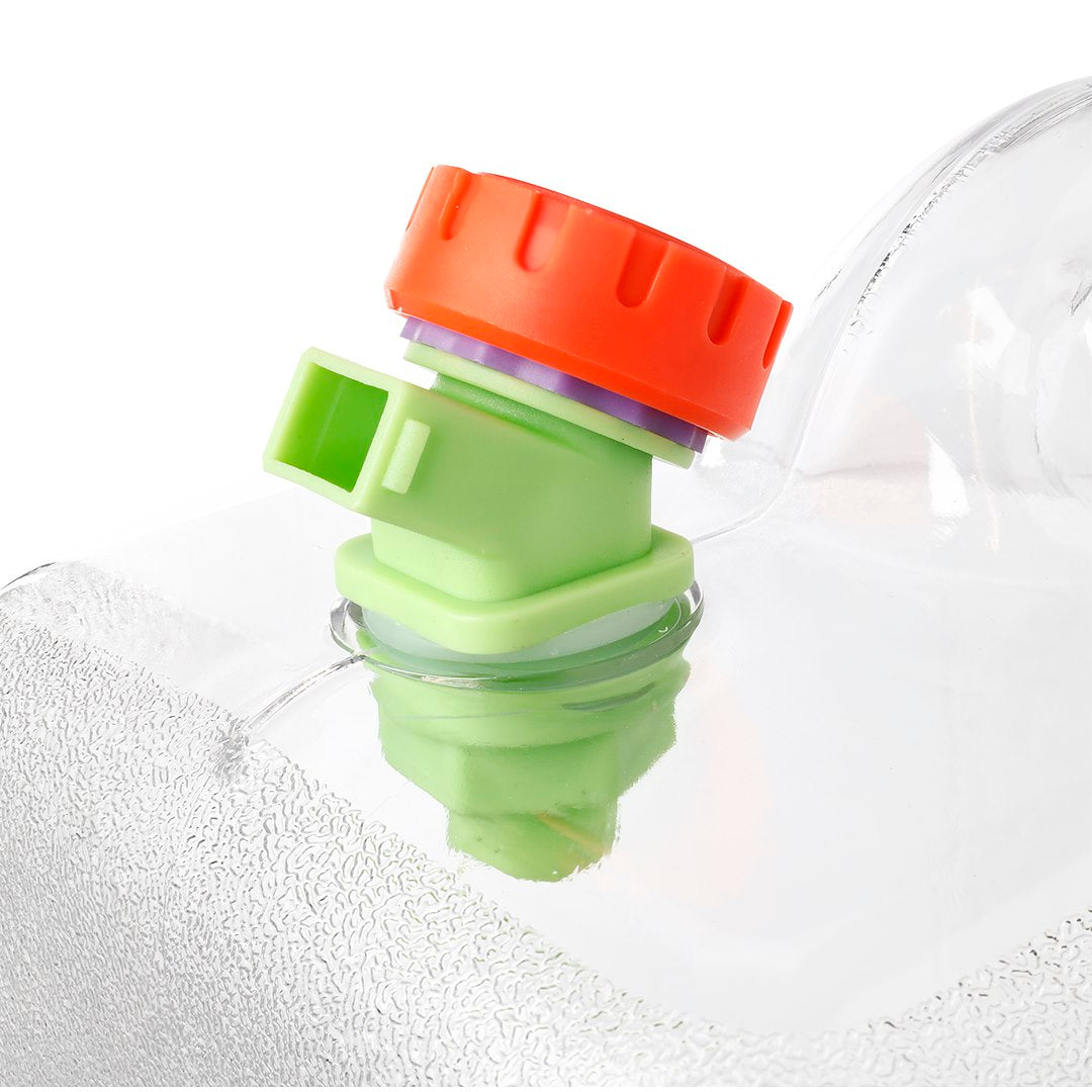 Víz kanna 12L műanyag szeleppel átlátszó – kép 3