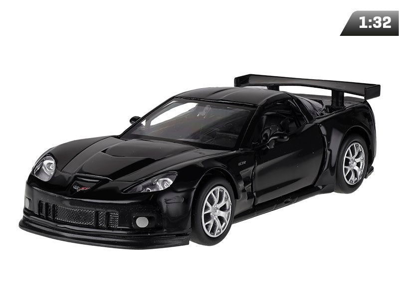 1:32-es modell, RMZ Chevrolet Corvette C6-R, fekete, RMZ Chevrolet Corvette C6-R, fekete