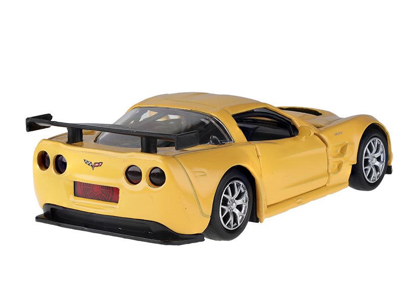1:32 es modell RMZ Chevrolet Corvette C6 R sárga – kép 3