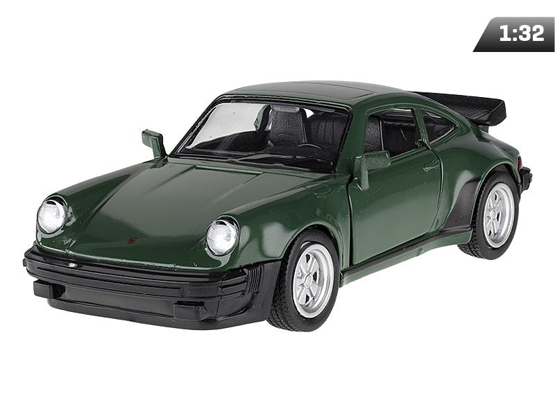 1:32-es modell, RMZ Porsche 911 Turbo 3.3, sötétzöld, sötétzöld