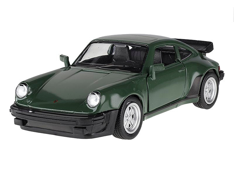 1:32 es modell RMZ Porsche 911 Turbo 33 sötétzöld sötétzöld – kép 2
